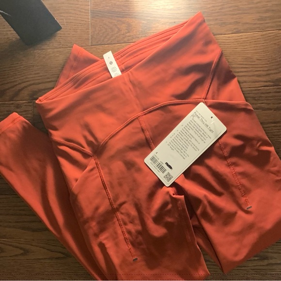 NWT - Lululemon Power Thru Pant in Aztec Brick - Picture 1 of 4